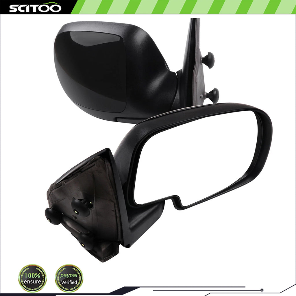 Set of 2 Manual Side View Door Mirrors for Chevrolet Silverado 1500 (1999–2006)