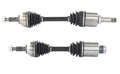 Set of 2 Front CV Axle Shafts for Ford Flex Taurus Lincoln MKS MKT (2009–2019)