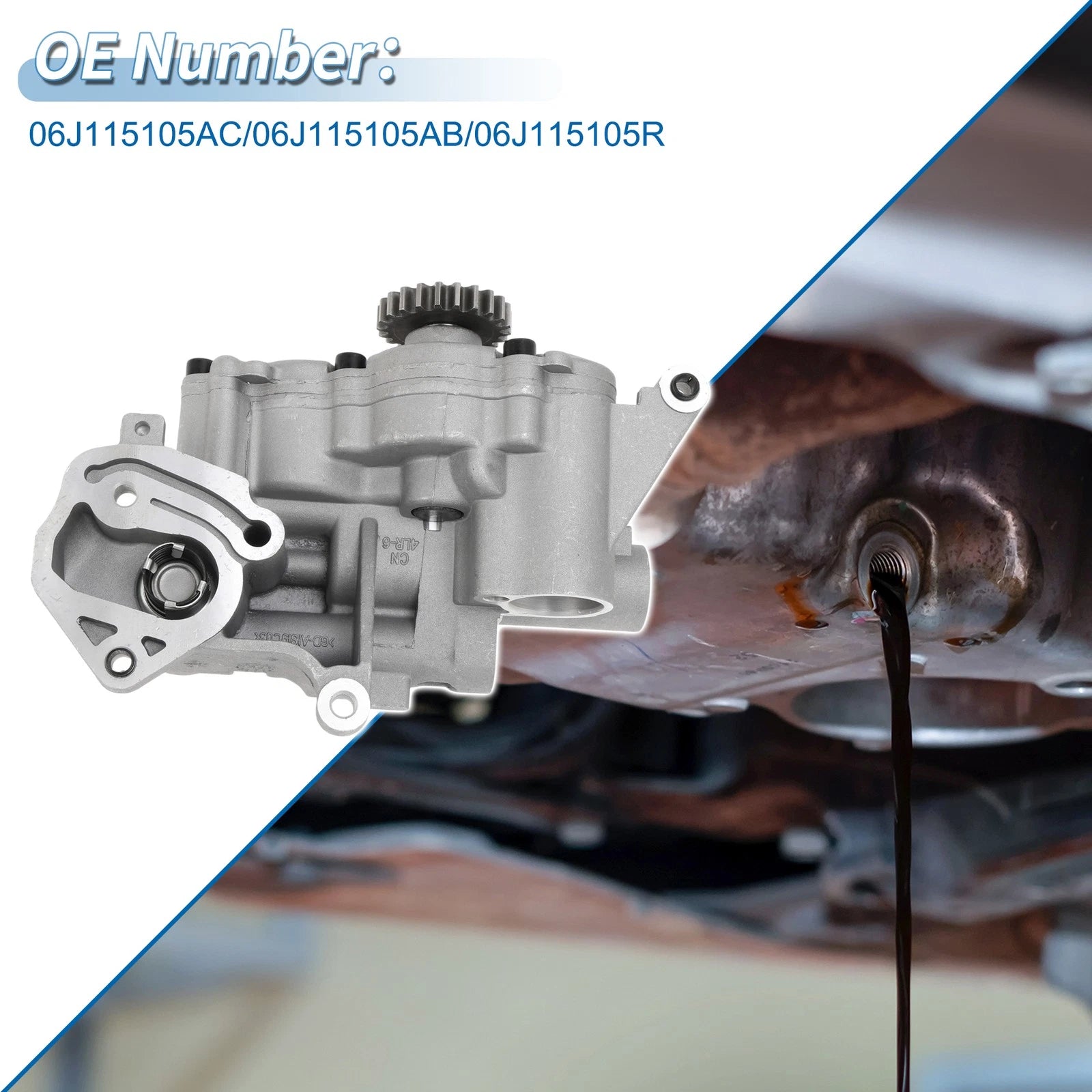Engine Oil Pump 06J115105AC/06J115105AB for Audi A3 (2008–2013)