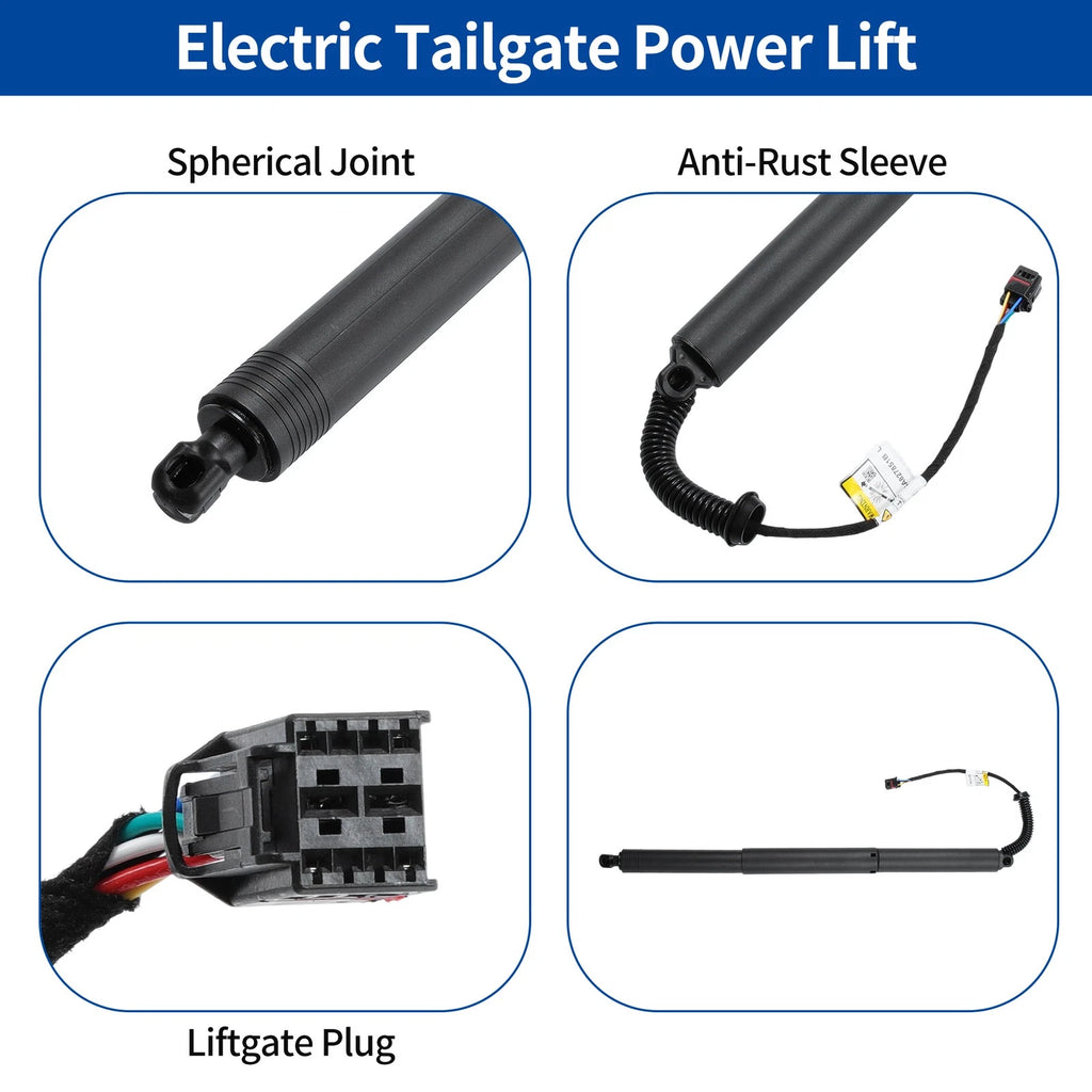 Left Tailgate Power Lift Support for Volkswagen T-ROC (2018–2021) No. 2GA827851905