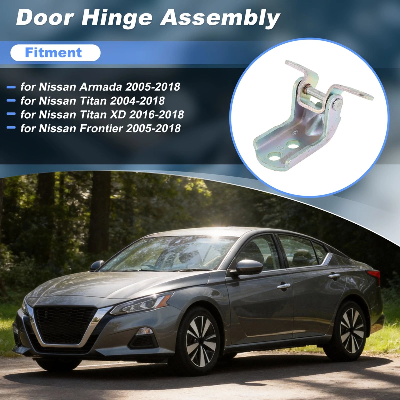 Front Left Door Hinge Assembly for Nissan Armada (2005–2018) 804014Z030