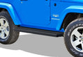 iBoard Stainless Steel Running Boards for Jeep Wrangler JK (2007–2018)