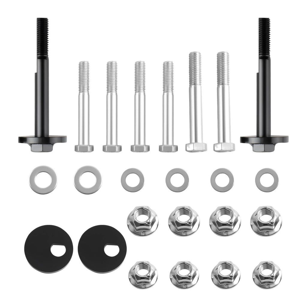 Front Control Arms Cam Bolts & Hardware Complete Kit For 1994-1999 Dodge Ram 4x4