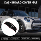 Dashboard Cover Mat for BMW Mini Cooper F55/F56 (2014–2024) Black Red
