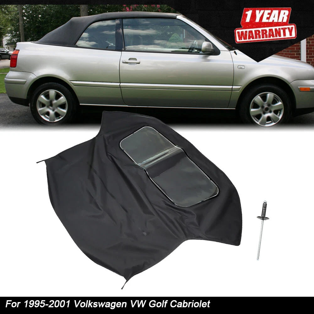 Soft Top for Volkswagen Golf Cabriolet (1995-2001) Black