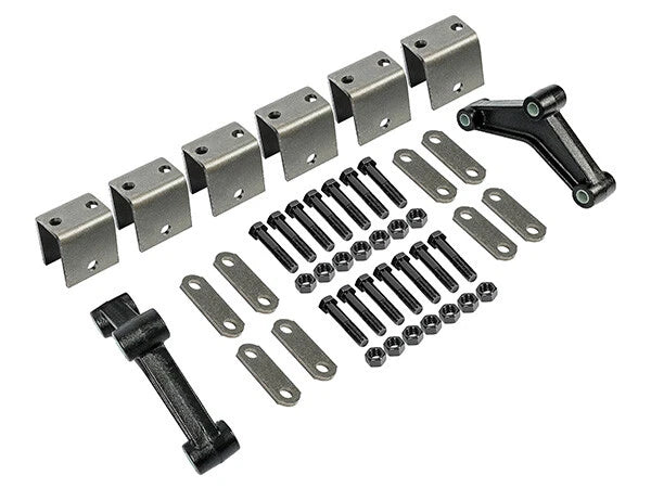 Trailer Leaf Spring Hanger Kit for Tandem Axle Suspension (Double Eye)