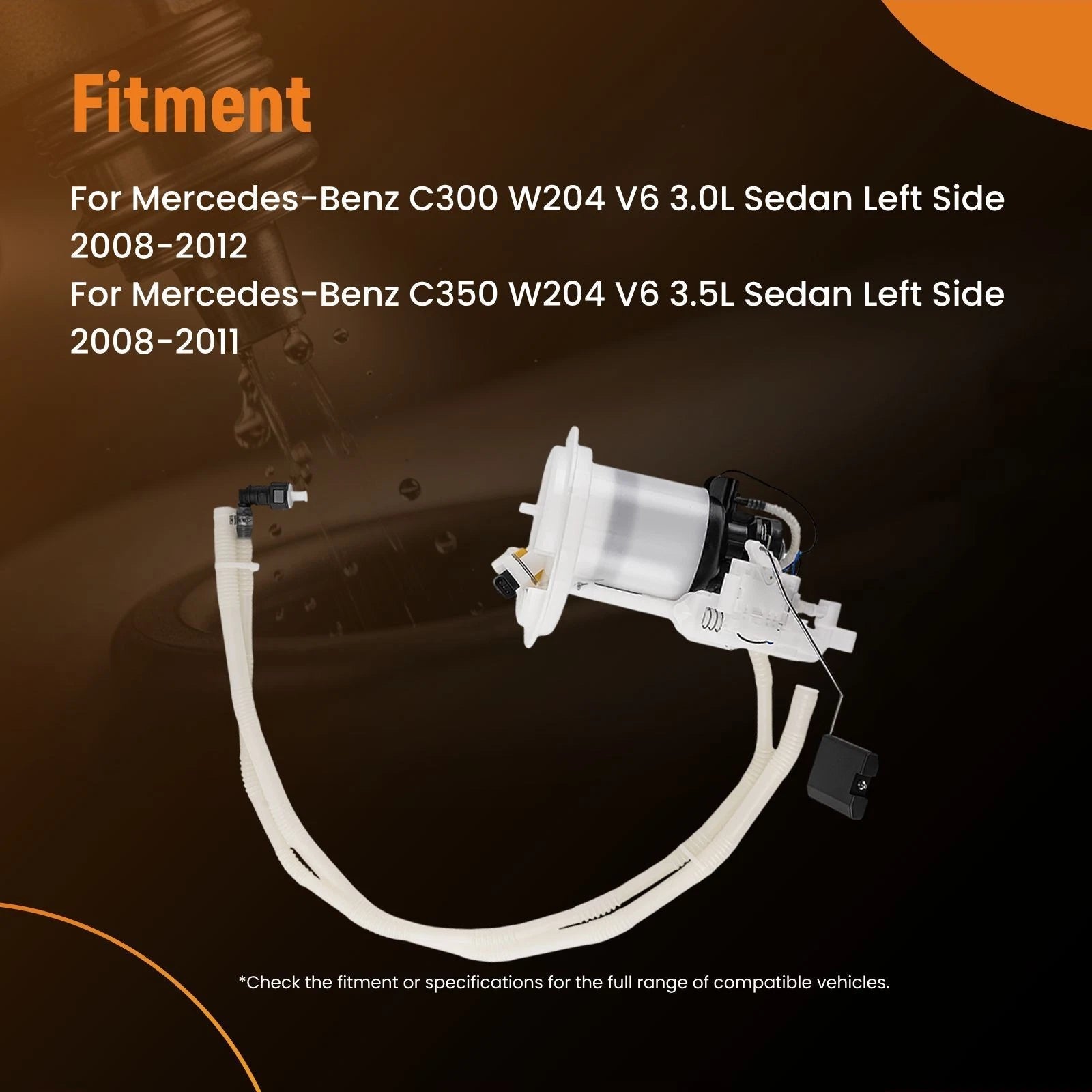 Fuel Pump for Mercedes-Benz E350 E400 E550 (2011–2016) 3.5L 3.0L 5.5L 4.7L Left