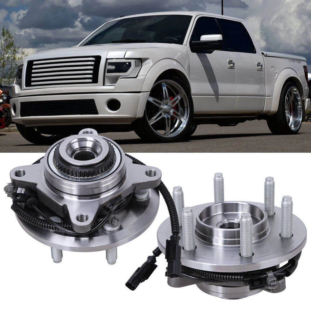 Pair Front Wheel Bearing Hub for Ford F-150 Expedition Navigator (2011–2014)