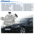 Engine Coolant Thermostat Housing Assembly for BMW 1 3 5 Series X3 Z4 (2000–2020) 902-816