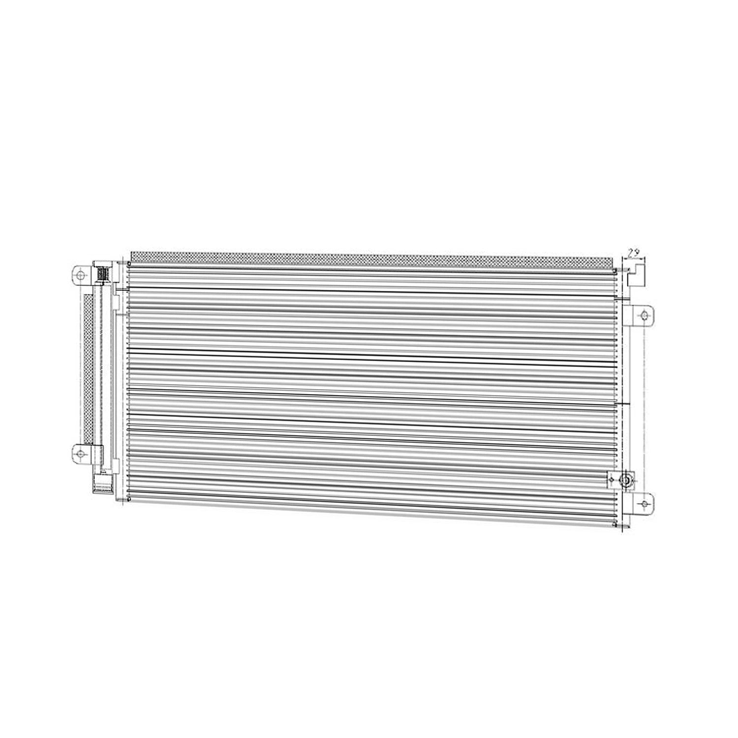 A/C Condenser Replacement for 2016–2020 Honda Civic Coupe