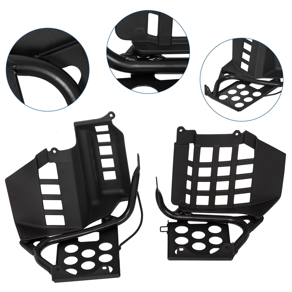 Heel Guards Footrest Set for Yamaha Banshee YFZ350 (1987–2006)