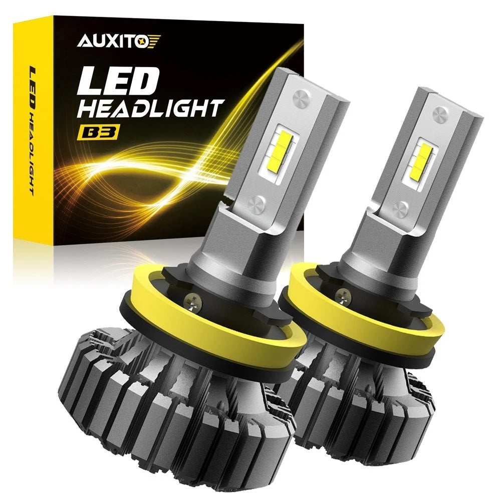 AUXITO LED Headlight H8 Bulbs for F-150 (2015–2022) 6500K 20000LM