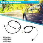 2X Brake Pad Wear Sensor 34356792562 for BMW X1 (2013–2015)