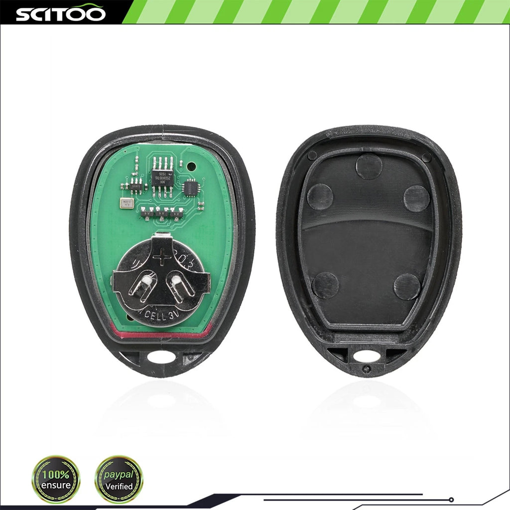 Remote Car Fob + Key for Chevrolet HHR (2006–2011) KOBGT04A