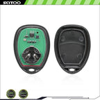 Remote Car Fob + Key for Chevrolet HHR (2006–2011) KOBGT04A