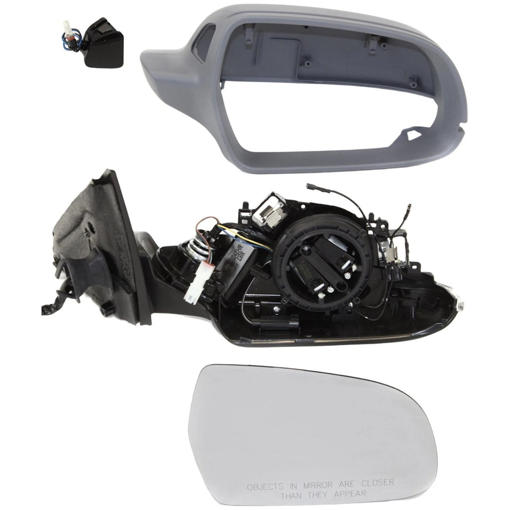 Power Mirror for Audi A4 (2010–2011) Right Manual Folding Heated Anti-Glare