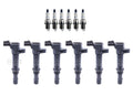 Denso 6 Ignition Coil & Double Platinum Spark Plug Kit for Dodge Ram 1500 (2002–2008)