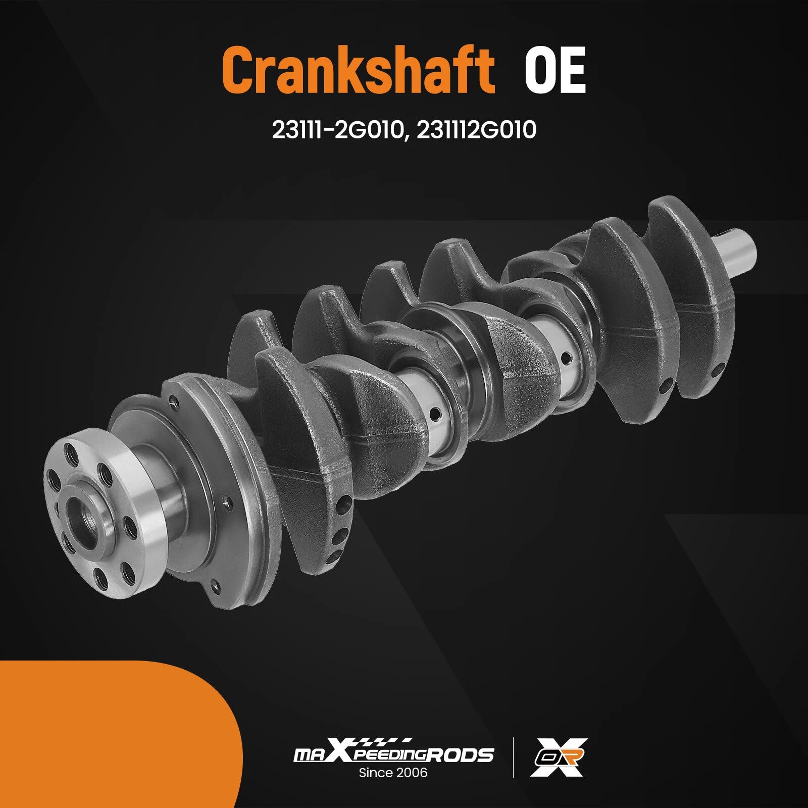 Engine Crankshaft Rods Pistons Kit for Hyundai Kia Optima (2011–2018)