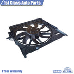 Radiator Cooling Fan Assembly for BMW F15 X5 F16 X6 3.0L 2.0L (2014–2018)