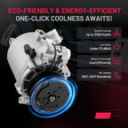 AC Compressor for Mitsubishi Lancer Outlander (2008–2009) 2.0L 2.4L