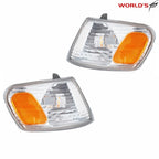 Set of 2 Front Corner Turn Signal Park Light Lamps for Corolla (2001–2002)