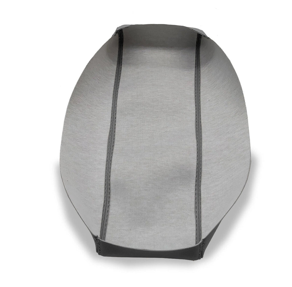 Leather Console Armrest Cover for Ford Crown Victoria Mercury (2003–2011) Gray