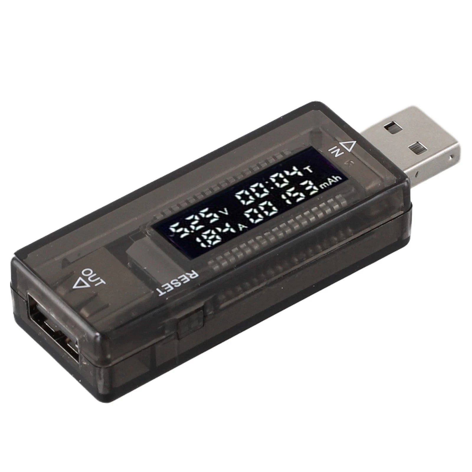 USB Current Meter LCD Ammeter Power Capacity Tester