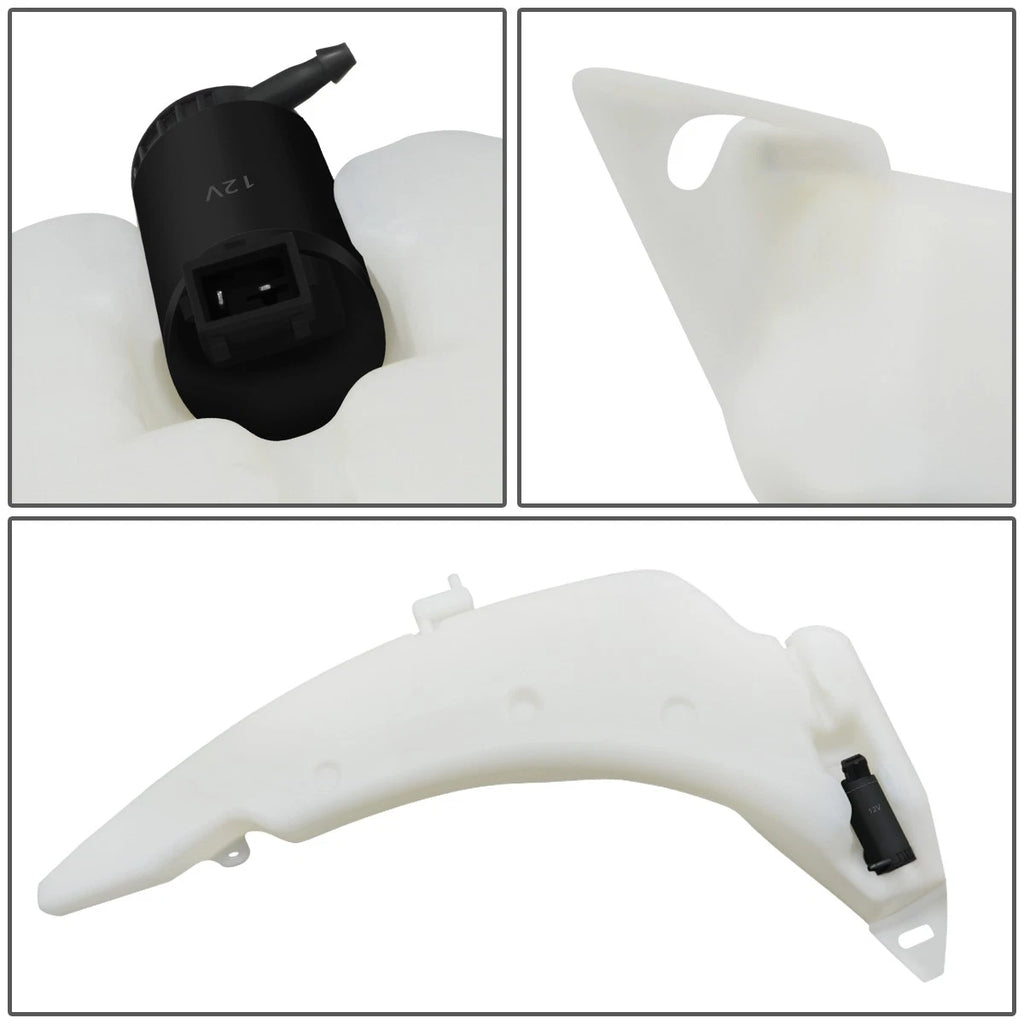 Windshield Washer Reservoir Tank w/ Fluid Pump for Ford Transit Connect (2010–2013)