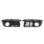 2X Front Bumper Fog Light Lamp Cover w/ Chrome Trim for VW Jetta (2006–2010)