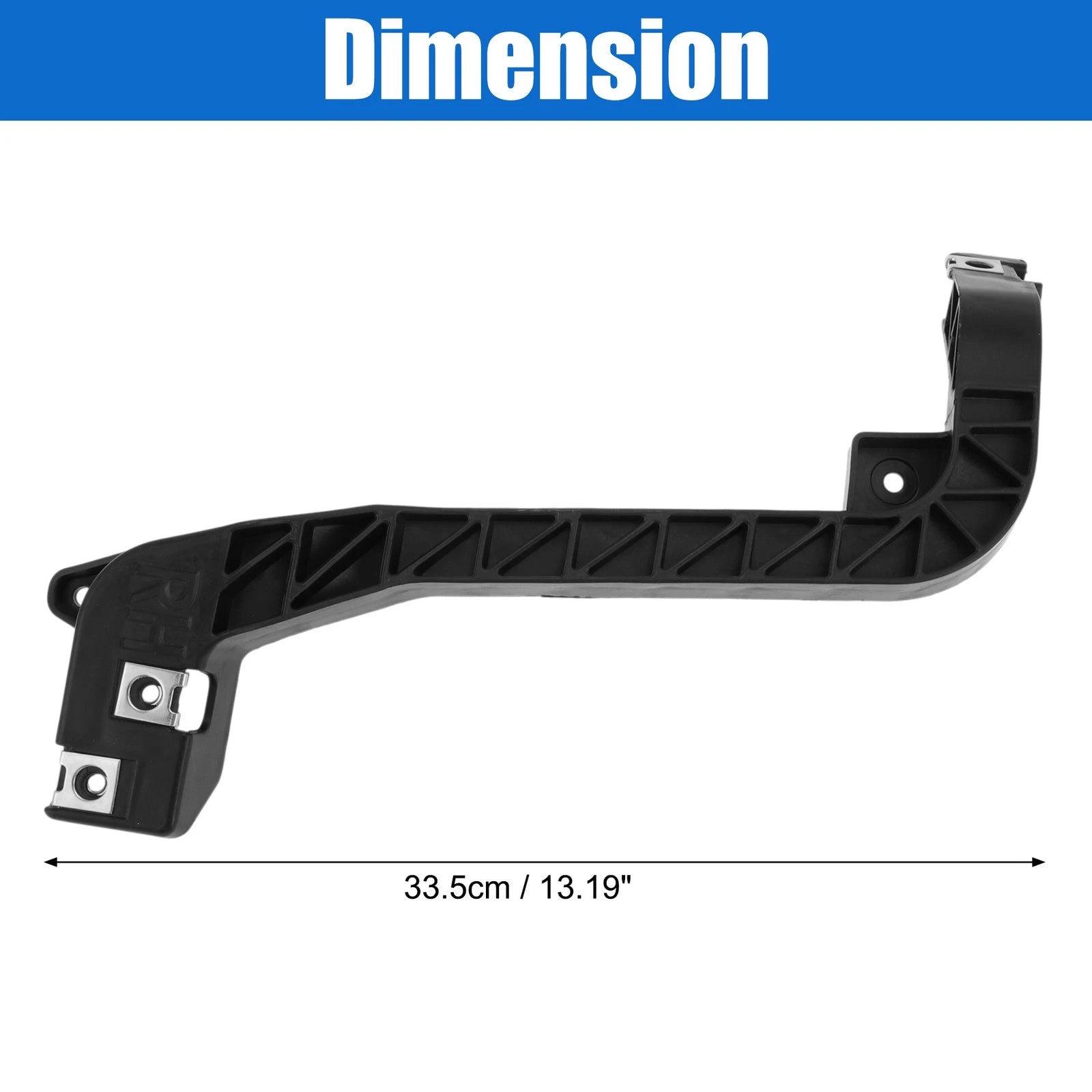 Front Right Upper Bumper Cover Inner Support Bracket for Mercedes-Benz GLE350 (2016–2023)