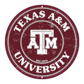 12" Embossed Metal Nostalgia Sign for Texas A&M (N/A)