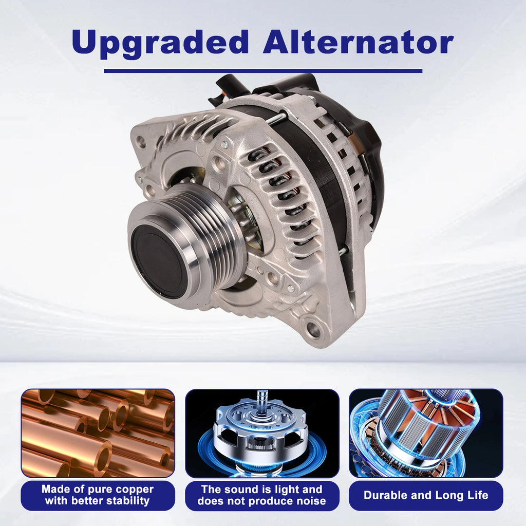 Alternator 130A for Honda Odyssey, Pilot, Ridgeline (2011-2015)