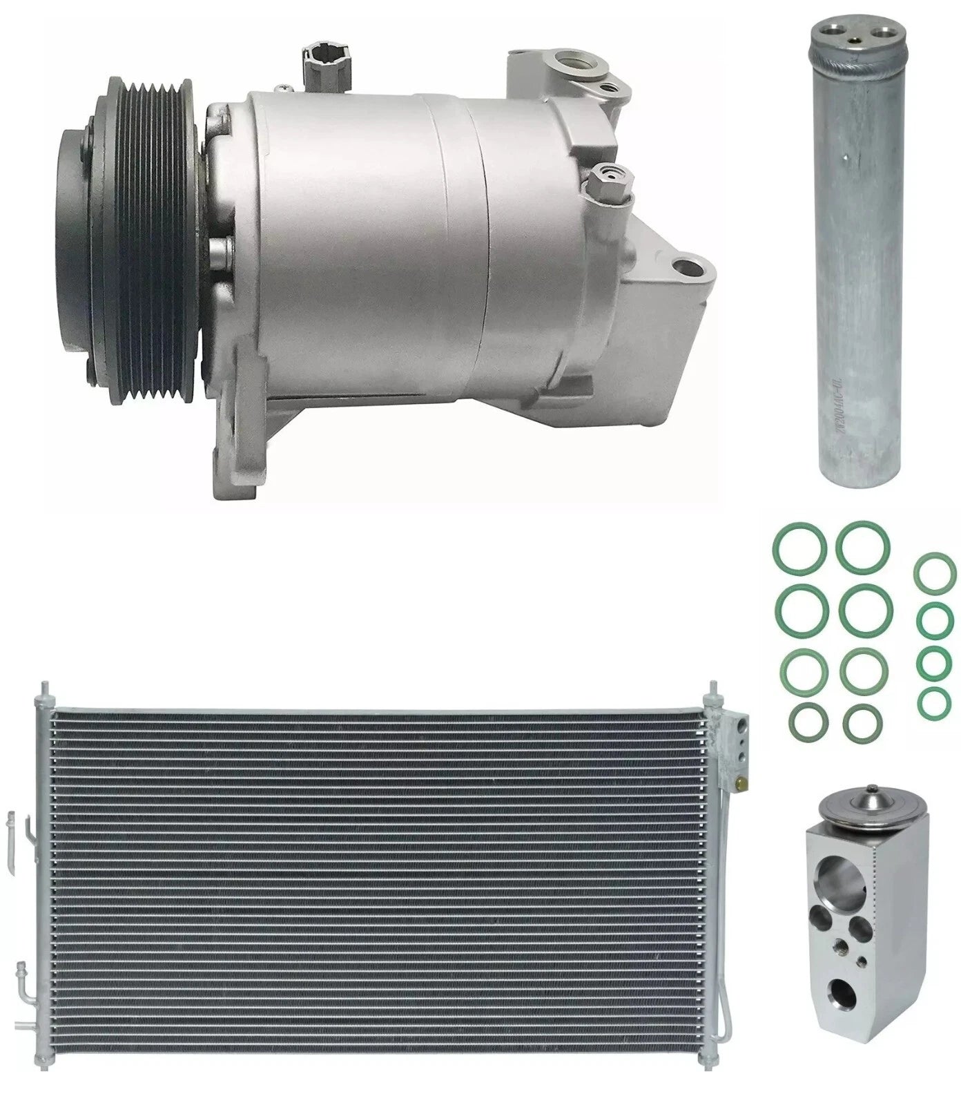 A/C Compressor Kit With Condenser for Nissan Murano 3.5L (2003–2007)