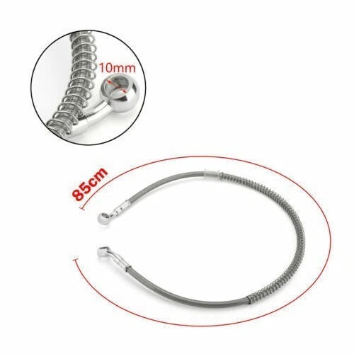 Brake Oil Hose Line with Banjo Fitting for Motorcycle (33")