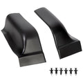 Set of 2 Black Cab Corner Covers for Ford F150 Crew Cab (2004–2008)