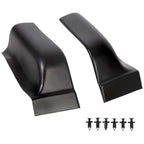 Set of 2 Black Cab Corner Covers for Ford F150 Crew Cab (2004–2008)