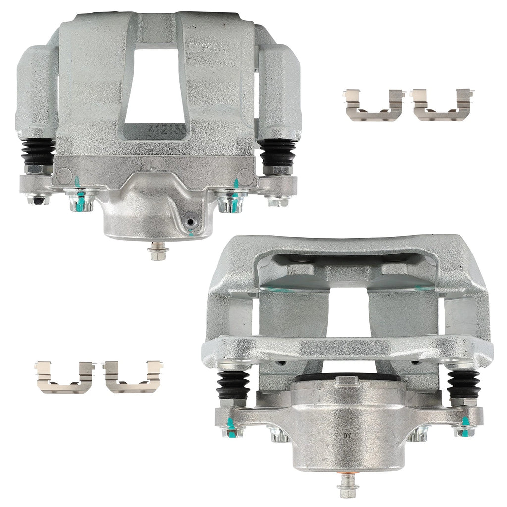 Pair Brake Calipers for Hyundai Sonata (2011–2014) w/ Bracket