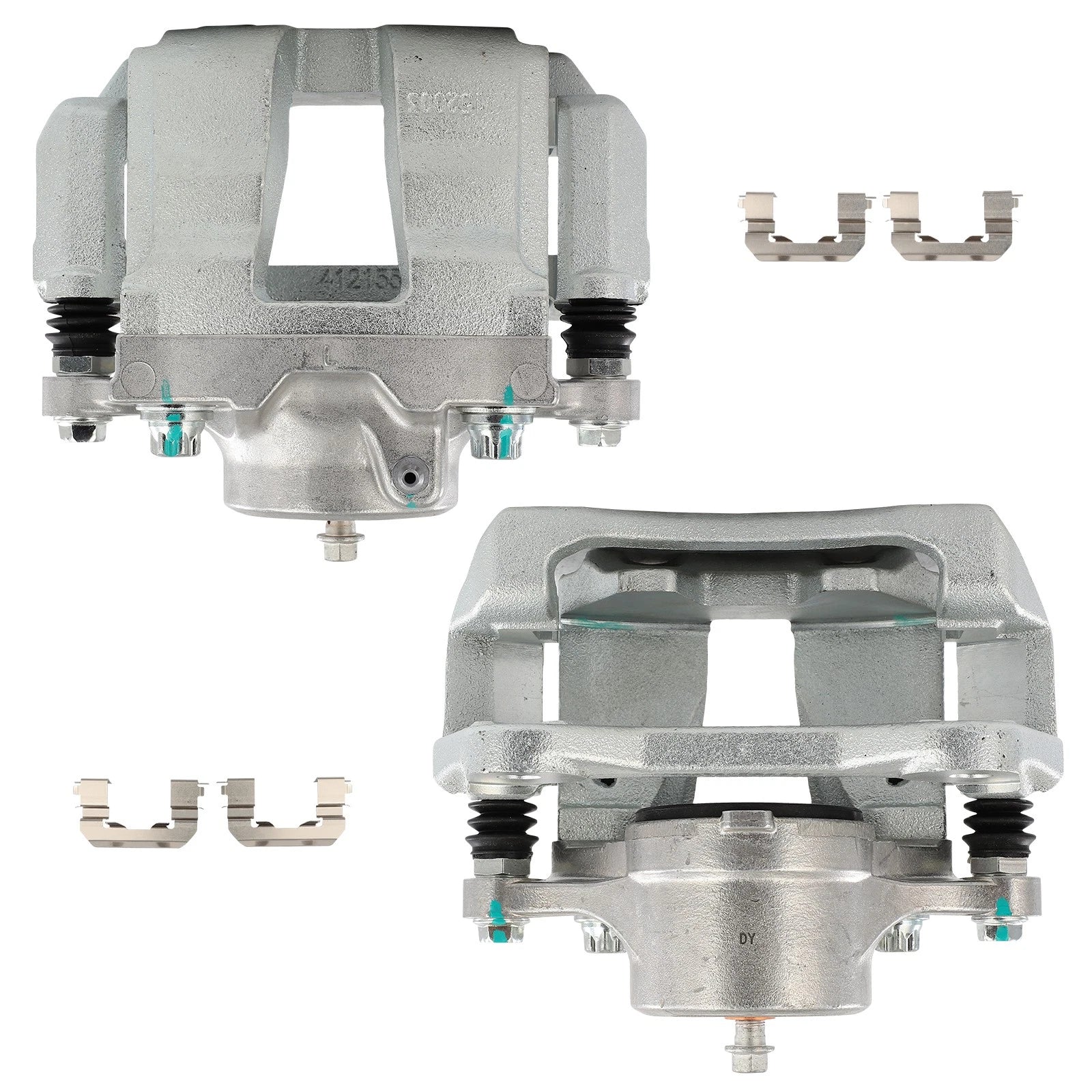 Pair Brake Calipers for Hyundai Sonata (2011–2014) w/ Bracket