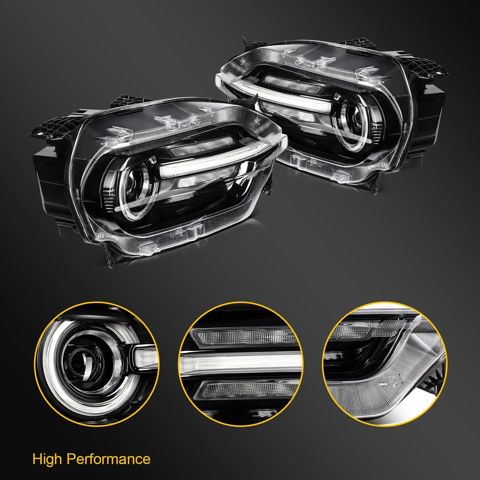 LED Headlight Assembly for Ford Bronco Sport (2021–2025)