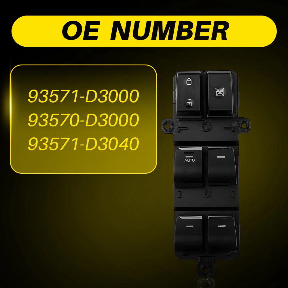 Master Window Switch for Hyundai Tucson (2016–2018)