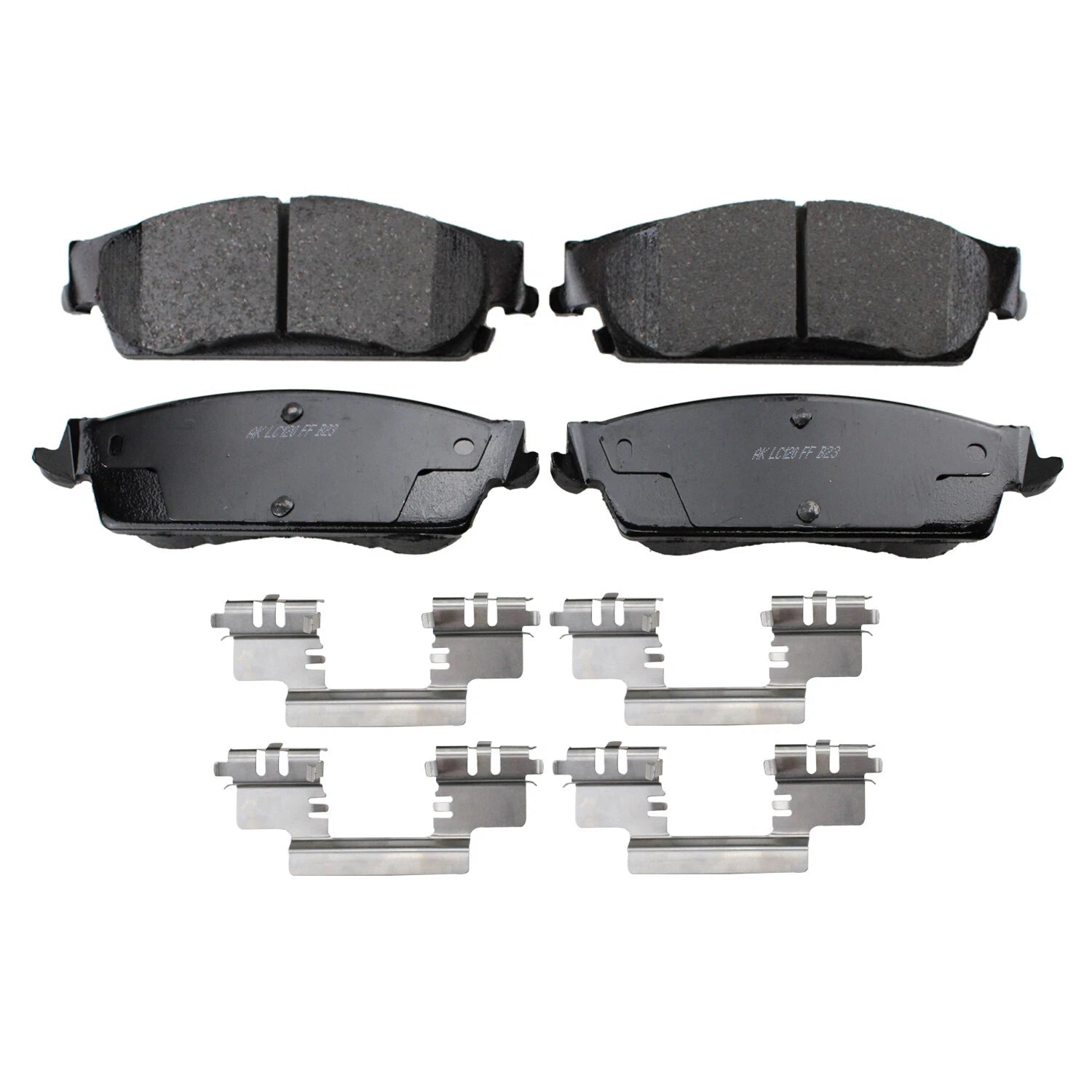 Set of 4 Akebono ProACT Rear Ceramic Brake Pads for Cadillac Chevrolet GMC (ACT1194A)