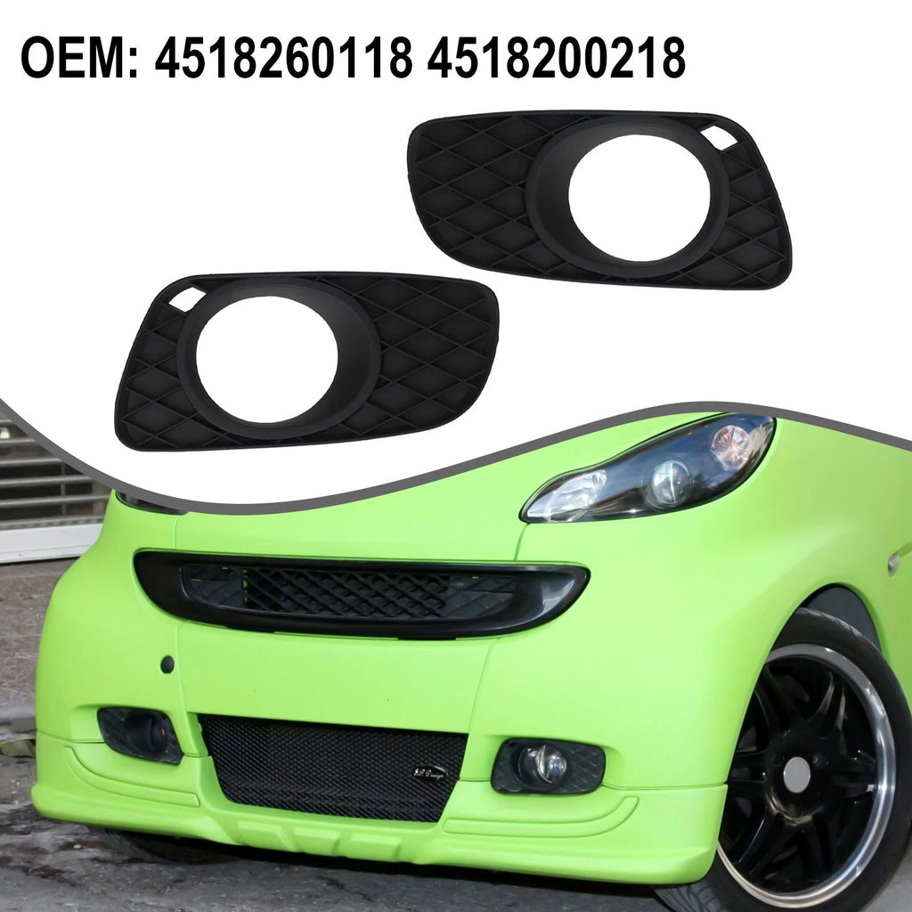 Fog Light Lamps with Cover Frames for Smart ForTwo 451 (2007–2014)