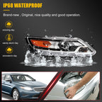 Right Passenger Headlight with Bulbs for Ford Taurus (2010–2012)