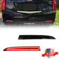 LED Smoked Rear Bumper Reflectors for Cadillac ATS (2013–2017) & XT5 (2017–2018)