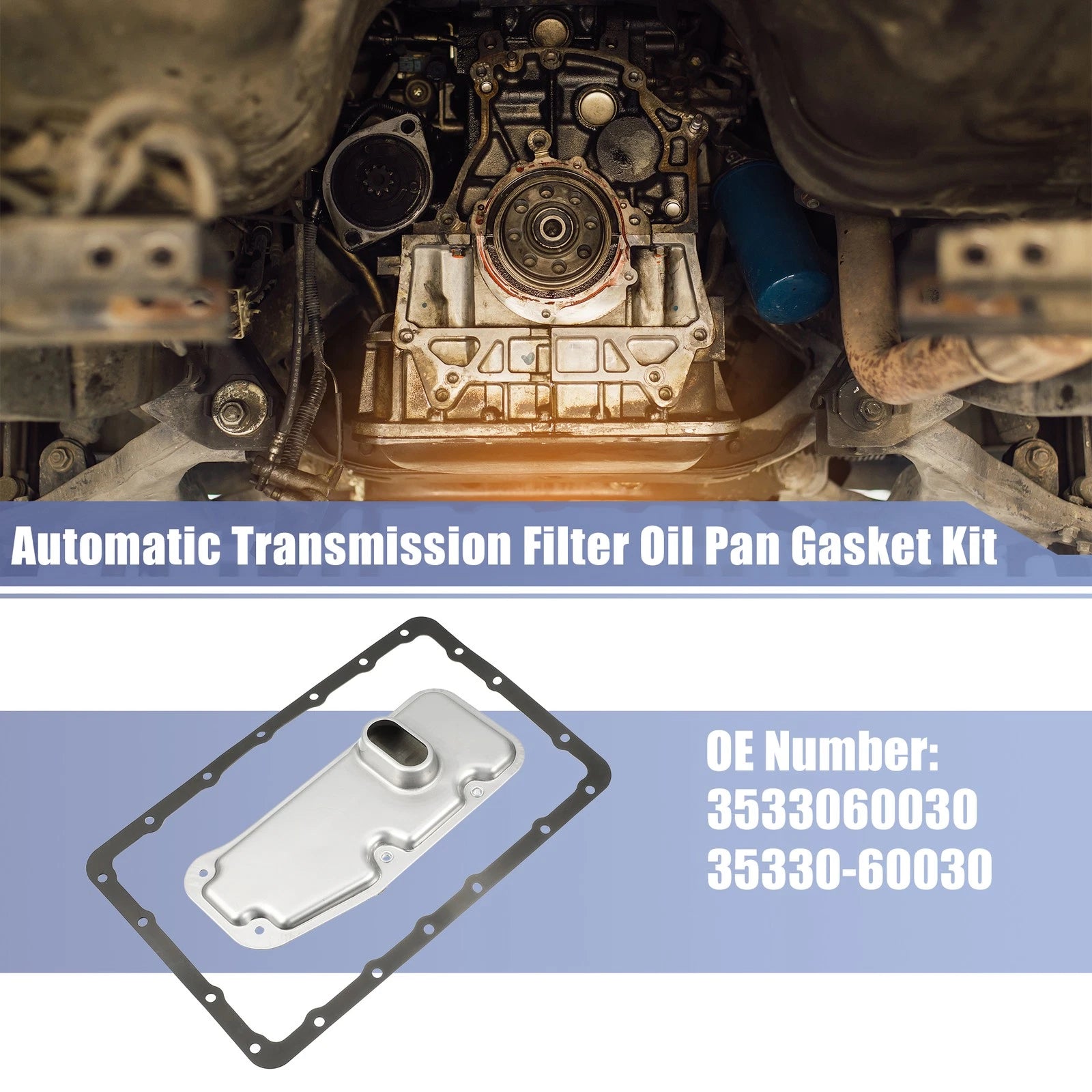 Transmission Filter Oil Pan Gasket Kit for Toyota Land Cruiser (1998–2007)