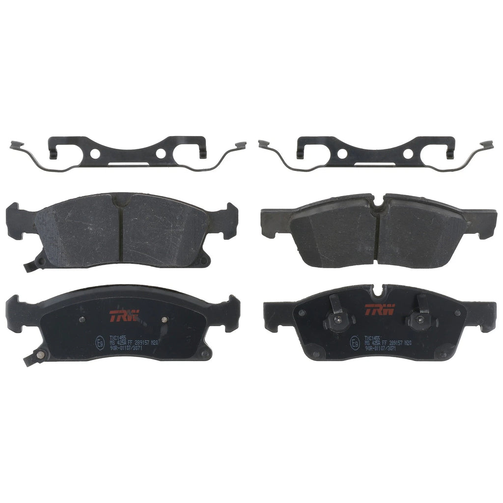 Set of 4 Disc Brake Pads for Jeep Grand Cherokee (2011–2016)