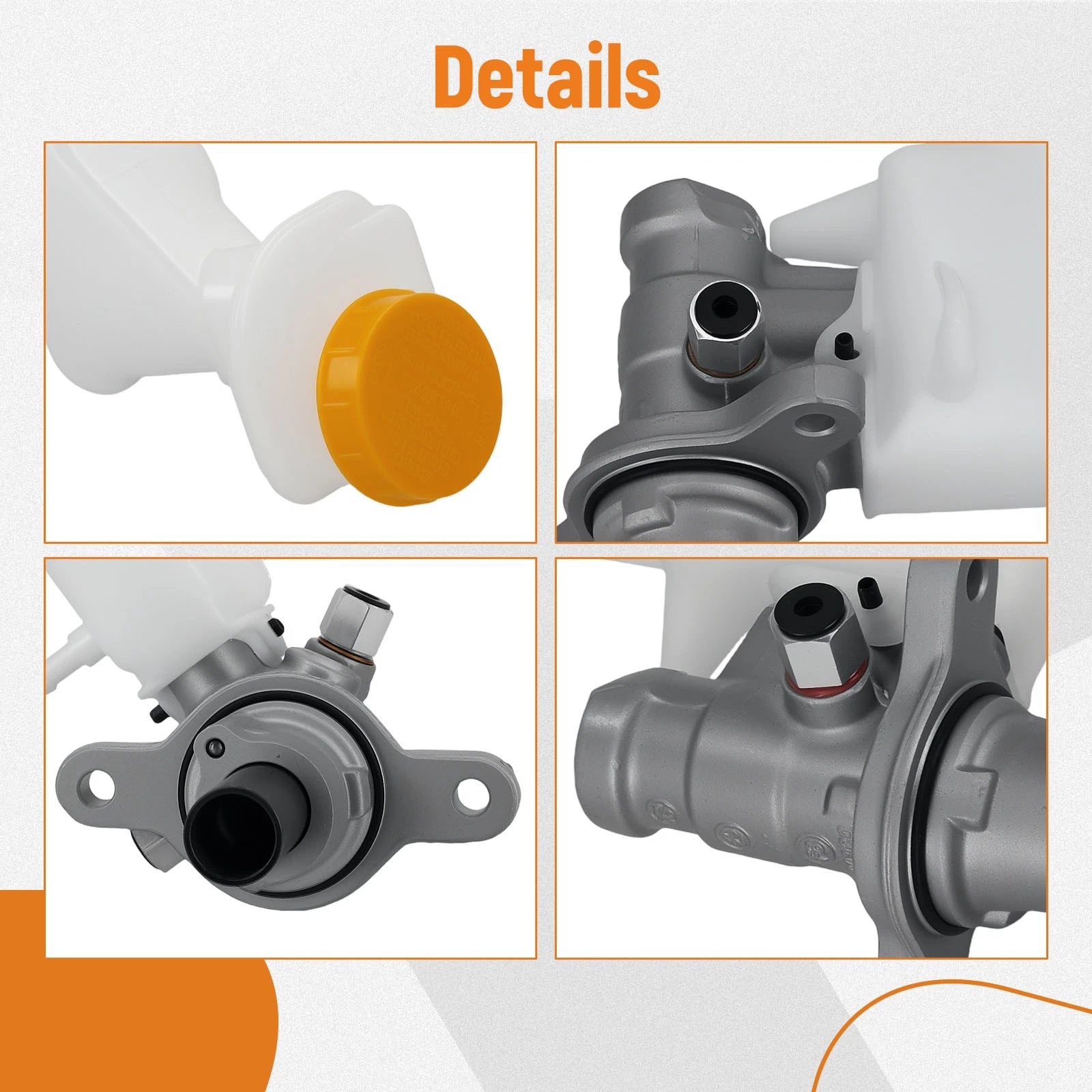 Brake Master Cylinder w/Reservoir for Nissan Rogue (2008–2015) D6010G80B