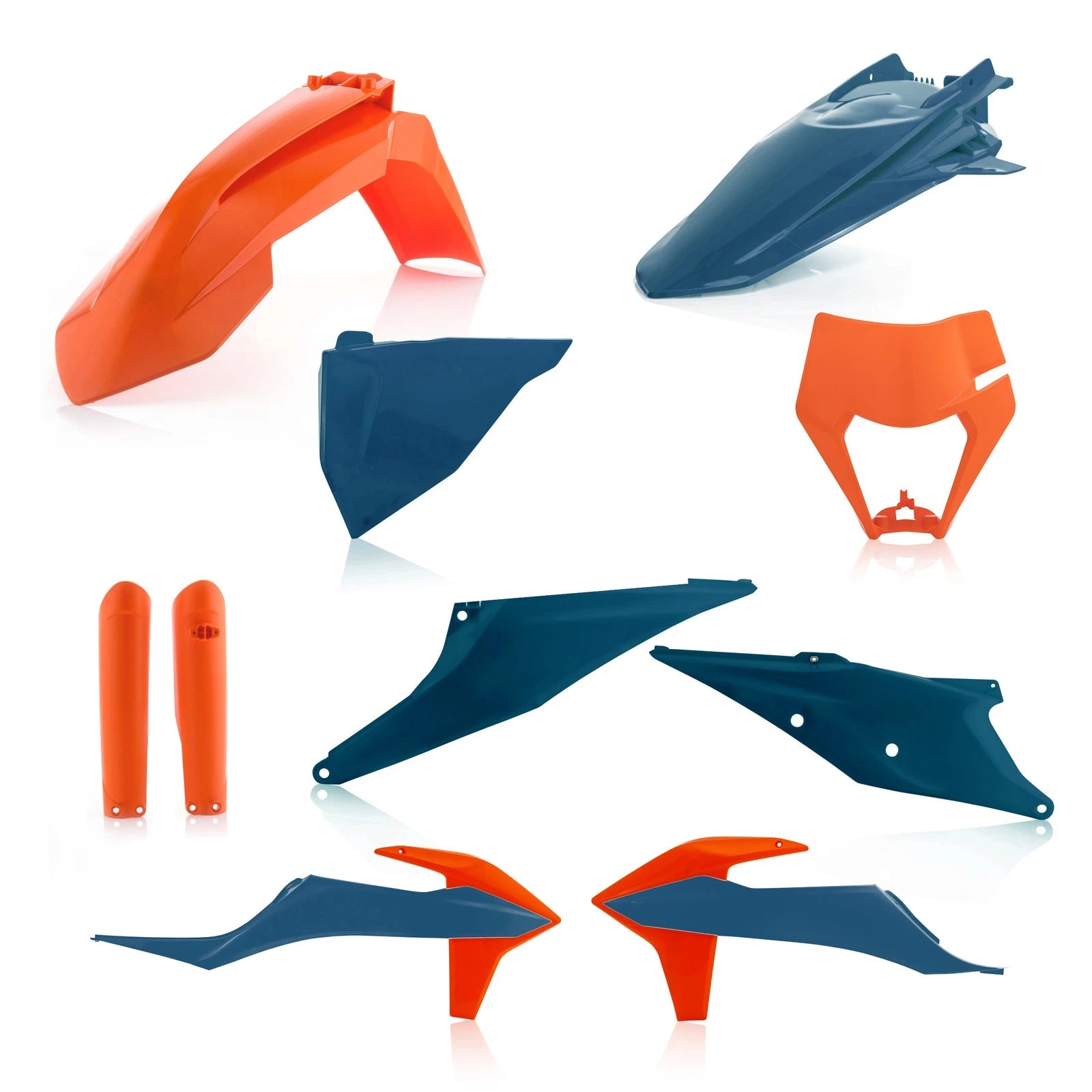 Acerbis Full Plastic Kit for KTM 500 EXC-F & 350 XCF-W (2020–2021)