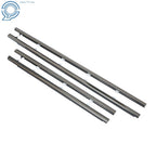Set of 4 Window Weatherstrip Seals for Acura TSX (2009–2014) Chrome