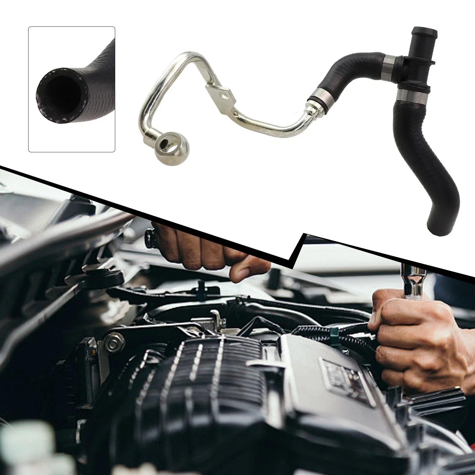 Engine Coolant Return Hose Pipe for Mini R56 R60 (2006–2016)